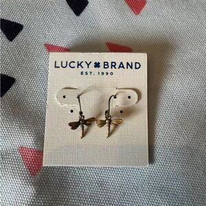 Lucky Brand Dragonfly Earrings